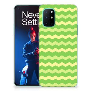 OnePlus 8T TPU bumper Waves Green