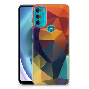 Motorola Moto G71 5G TPU Hoesje Polygon Color