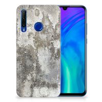 Honor 20 Lite TPU Siliconen Hoesje Beton Print - thumbnail