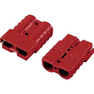 TRU COMPONENTS 50A-hoogstroom-batterijconnector Rood Inhoud: 1 stuk(s)