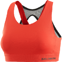 Salomon Cross Run Bra - ROOD - Dames