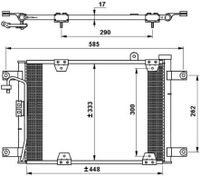 Condensor, airconditioning 35768 - thumbnail