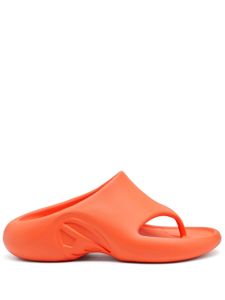 Diesel tongs Sa-Maui X à logo embossé - Orange