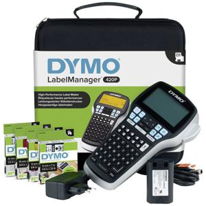 DYMO LabelManager 420P Set Labelmaker Geschikt voor labels: D1 6 mm, 9 mm, 12 mm, 19 mm