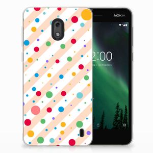 Nokia 2 TPU bumper Dots