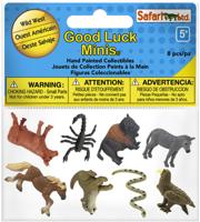 Safari speeldierenset wilde westen junior multicolor 8 delig