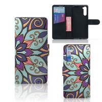 OnePlus Nord Hoesje Purple Flower - thumbnail