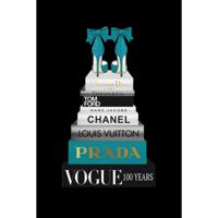 Wanddecoratie Vogue Shoe | Multicolor