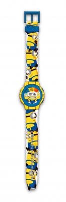 Universal horloge Minions junior digitaal 29 cm rubber geel Universal horloge Minions junior digitaal 29 cm rubber geel