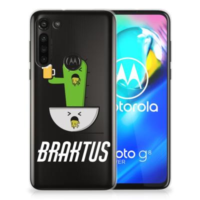 Motorola Moto G8 Power Telefoonhoesje met Naam Braktus Motorola Moto G8 Power Telefoonhoesje met Naam Braktus
