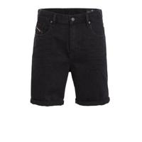 Diesel regular fit jeans short D-strukt 02 washed black