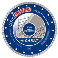 Carat DIAMANTZAAG BETON Ø125x22,23MM, CDTS CLASSIC - CDTSC12530 - CDTSC12530