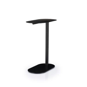 By-Boo Laptoptafel Spot 55cm hoog - Zwart - Ovaal