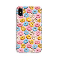 Pink donuts: iPhone Xs Volledig Geprint Hoesje - thumbnail