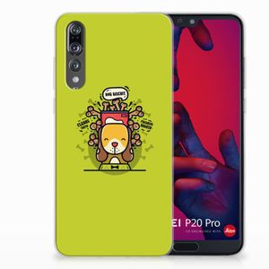 Huawei P20 Pro Telefoonhoesje met Naam Doggy Biscuit