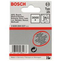 Bosch Accessories 2609200227 Nieten met smalle rug Type 55 3000 stuk(s) Afm. (l x b) 23 mm x 6 mm - thumbnail