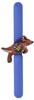 Wild Republic klaparmband horloge kangoeroe 22,5 cm siliconen