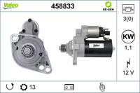 Startmotor / Starter REMANUFACTURED PREMIUM VALEO, Spanning (Volt)12V, u.a. für VW, Skoda, Audi, Seat - thumbnail