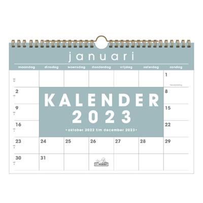 Maandkalender D1 2023 - Spiraalgebonden (8719231262232)