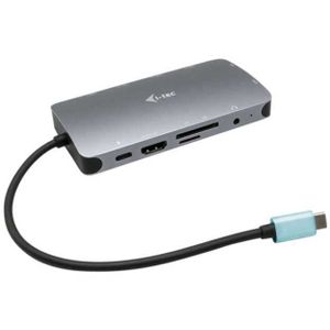 i-tec USB-C Metal Nano Dock dockingstation HDMI, VGA, Power Delivery, LAN