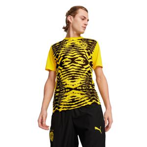 PUMA Borussia Dortmund Pre-Match Trainingsshirt 2024-2025 Geel Zwart