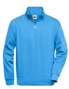 James+Nicholson JN831 Workwear Half Zip Sweat