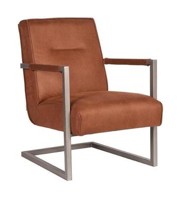 LABEL51 Fauteuil 'Jim', kleur Cognac