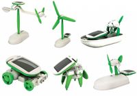 6-in-1 Mini Solar Robot Kit Leerzaam Bouwpakket - thumbnail