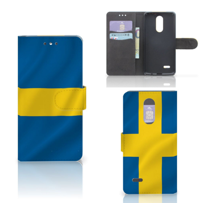 LG K4 (2017) Bookstyle Case Zweden