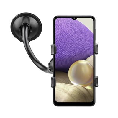 Shop4 - Samsung Galaxy A32 5G Autohouder Raam Klem Breed Zwart Shop4 - Samsung Galaxy A32 5G Autohouder Raam Klem Breed Zwart