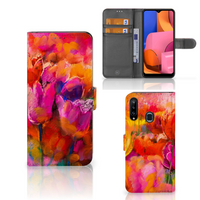 Hoesje Samsung Galaxy A20s Tulips