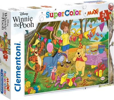 Clementoni legpuzzel Maxi Winnie de Poeh 24 stukjes Clementoni legpuzzel Maxi Winnie de Poeh 24 stukjes