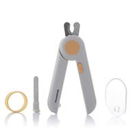 InnovaGoods® Nageltang met LED voor huisdieren Clipet, verwijderbare nagelvijl geïntegreerd in de handgreep, effectieve halvemaanvormige knipbeurt, voorkomt scheuren bij het knippen, compact en lichtg
