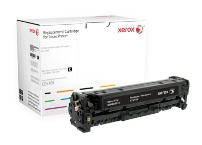 Xerox Zwarte toner cartridge. Gelijk aan HP CE410X. Compatibel met HP Colour LaserJet M351A, Colour LaserJet M375MFP, Colour LaserJet M451, Colour LaserJet M475 MFP