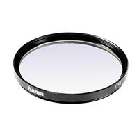 Hama UV-filter (UV-bescherming en bescherming, 2 x compensatie, antireflecterende behandeling, voor 67 mm cameralens, O-Haze, behandeld) zwart