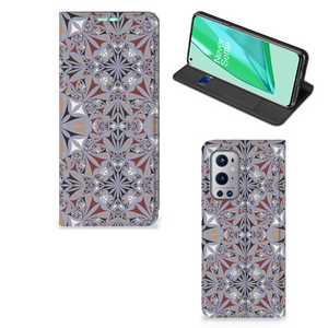 OnePlus 9 Pro Standcase Flower Tiles