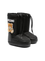 Moschino Kids après-ski à patch Teddy Bear - Noir - thumbnail