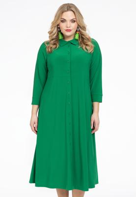 Lange blouse-jurk DOLCE 58/60 green