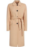 Marni manteau long en laine vierge - Marron