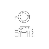 Gloeilamp Origineel 15/55W [12V] (1 Stk.) OSRAM, Spanning (Volt)12V - thumbnail