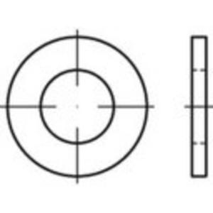 TOOLCRAFT Onderlegring Staal 100 stuk(s) TO-5433267