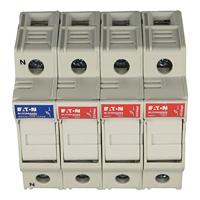 Cooper Bussmann CHM3DNU MFH Zekering voor 10X38 Midget, 30 Amp, 600V, 3P en Neutraal