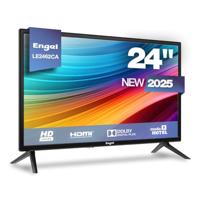 Engel LE2462CA LED-tv, 61 cm (24 inch), speciaal voor camping, auto-adapter, 12/24 V, ideaal voor caravans