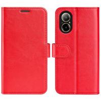 Realme C67 4G Portemonnee Hoesje met Magneetsluiting - Rood