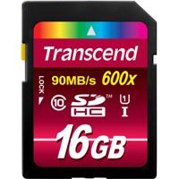 Transcend Ultimate SDHC-kaart Industrial 16 GB Class 10, UHS-I - thumbnail