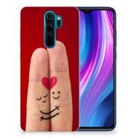 Xiaomi Redmi Note 8 Pro Silicone Back Cover Liefde - Origineel Romantisch Cadeau