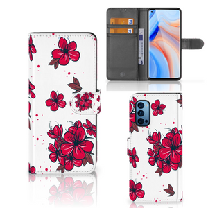 OPPO Reno 4 Pro 5G Hoesje Blossom Red