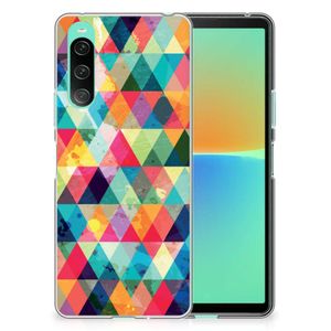 Sony Xperia 10 V TPU bumper Geruit