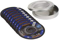 Rhodius XT67 210743 doorslijpschijf 125 mm 22,23 mm 10 stuks