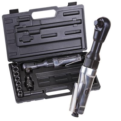 Aerotec 201354 Pneumatische ratelschroevendraaier 1/2 (12.5 mm) 6.3 bar Incl. koffer